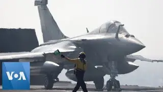 French Aircraft Carrier Monitors the Mediterranean