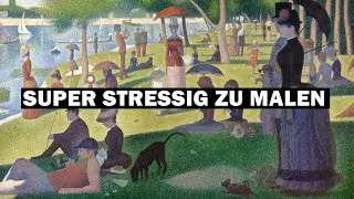 Ein ganzes Bild aus Punkten - Georges Seurat
