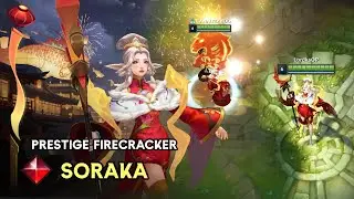 Prestige Firecracker Soraka League of Legends Custom Skin Showcase
