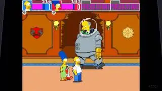 We Play The Simpsons Arcade On Xbox 360 - Stage 8
