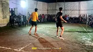 OUTDOOR BADMINTON TOURNAMENT AT JHAPANDANGA 🏸  NAVNEET & SUBHOJIT vs UTPAL & ASKASHDIP