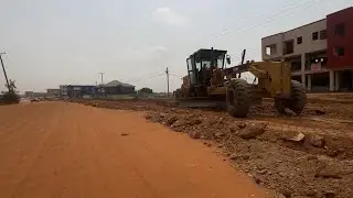 ROAD CONSTRUCTION IN GHANA 🇬🇭 EAST LEGON HILLS SANTEO ROAD UPDATE 1