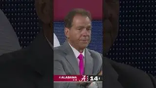 Bama penalties still get Nick Saban upset 😅