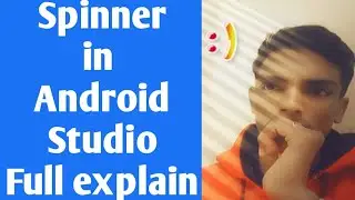 Spinner In Android Studio | How to create Spinner in Android Studio 🔥| #Java #androiddevelopment