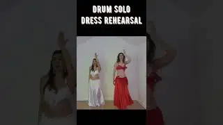 Drum solo dress rehearsal #Shorts part2 #OriginalDance #ChoreoBySandyMaya