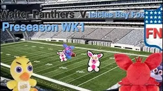 FNFL preseason wk1 Walter Panthers (og name Mangle Tanglers) v. Icicles Bay Fox 