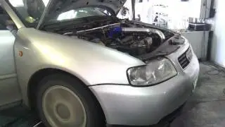Audi A3 1.8T FWD 330 h.p. 400 N.m. Madness Motorsport ECU and dyno