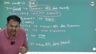 Komparation - Vergleichss&auml;tze in German Grammar explained in Hindi | Learn German Online