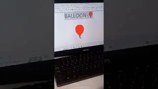 Balloon🎈 Symbol tricks #shorts #msword #balloon #symbols