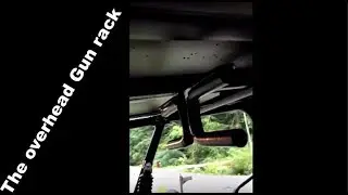 Scrap metal to overhead gun rack lets build for UTV side by side