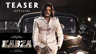 Kabza Official Theme Poster | Super Star Upendra | R Chandru | RGV | Kabza Birthday Teaser