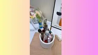 360&deg; Rotating Makeup Organizer