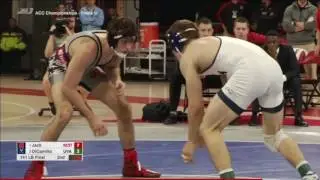 2017 ACC Wrestling Championship 141lbs: Kevin Jack (NC State) v George DiCamillo (Virginia)