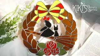 How to make Kiki's Delivery Service stained glass