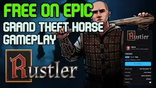 Grand Theft Horse Gameplay | Lets Play Rustler | yea olde GTA