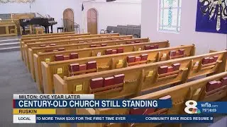 Century-old church thriving a year post Hurricane Milton