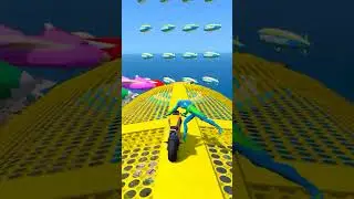 GTA V NEW EPIC BIKE JUMP CHALLENGE#shorts