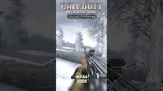 2003-2017 MP44 CoD #cod #callofduty  #cod2 #cod4  #codww2 #codwaw #nostalgia #gaming #short  #shorts