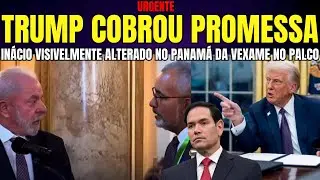 URGENTE INÁCIO ALTERADO NO PALCO DA VEXAME NO PANAMÁ E É IMPEDIDO DE ENTRAR EM INSTALAÇÕES DOS EUA