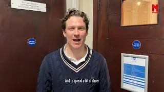 Mischief member Matt Cavendish with a joke on Blue Monday