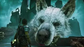 “⁉️Kratos Fights the BIG WOLF! 🐺🔥 God of War Ragnarök Boss Fight”