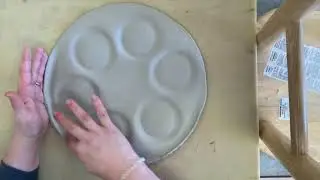 Ceramic Seder Plate