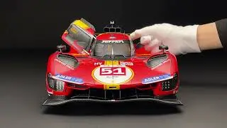The Le Mans Winning Ferrari 499P at 1:8 scale