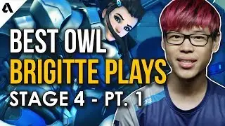 Best Overwatch League Brigitte Plays | OWL Stage 4 Pt. 1