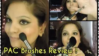 PAC Makeup Brushes Review + Comparisons | Affordable Brushes in India