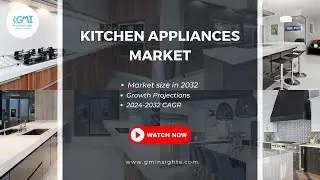 Kitchen Appliances Market Statistics, 2024-2032 | Global Market Insights | Industry Forecast
