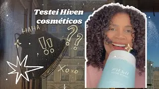 Testei o creme de pentear da Hiven 💜 Resultado real nos cachos!