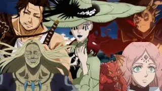 Top 30 Strongest Black Clover Characters {Seabed Temple & Witches Forest Arc}