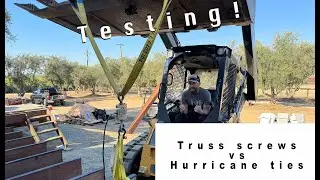I TRY to BREAK it! Truss screw vs Hurricane Tie