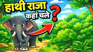  हाथी राजा कहां चले, सूंड हिला कर कहा चले #cartoons #animation #viral #cartoonshorts #video 