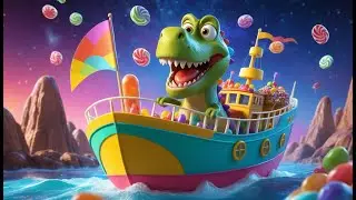 Dino Dexter and the Jelly Rocket | Fun Dinosaur Song for Kids | Jelly Rocket Adventure