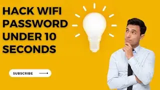how to hack wifi password | under 10 seconds @_techmet