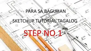 Sketchup Tutorial for Beginner :Tool tutorial