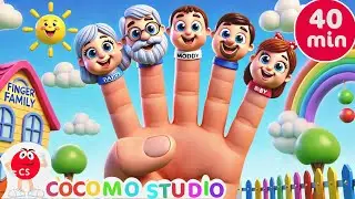 Finger Family Song for Children | Interactive Nursery Rhyme