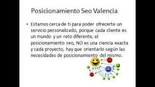 Posicionamiento Seo valencia.mpg