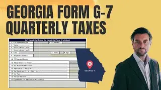 Форма G-7 (квартальная декларация) штата Джорджия &ndash; Налоговые удержания из заработной платы в шта...