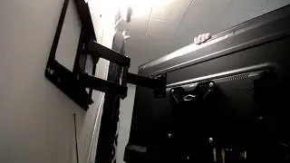 Onn TV wall mount full motion swivel review!