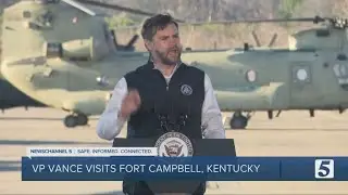 VP Vance celebrates early Thanksgiving at Fort Campbell