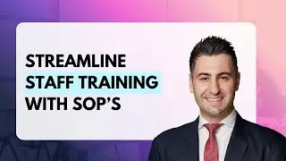 Streamline Staff Training with SOPs for Maximum Efficiency