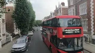 London bus 295 from Ladbroke Grove Sainsbury's to Clapham Junction 🇬🇧