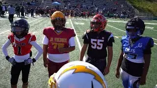 #1 Cortez Goolsby | #11 Kyree Patton Mic&rsquo;d up | DYFL Allstar Game | 2024 North West Trojans