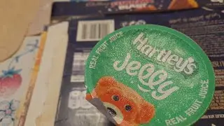 orange jelly eating ASMR