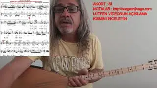 SOLFEJ  AŞIK MAHZUNİ ŞERİF ARARLAR BENİ KISA SAP BAĞLAMA EKLEYEN SURGEON