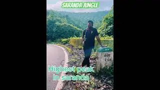 Saranda jungle ka highest peak 😉😉. #shorts #sarandajungle