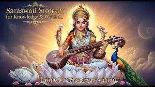 Saraswati Stotram Telugu | Ya Kundendu Tusharahara Dhavala | Saraswati Devotional Chant | hArathi AI