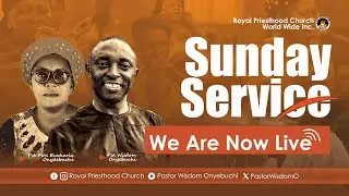 Sunday 2nd Service || 13-07-2025 || Pastor Wisdom Onyebuchi Ministering Live